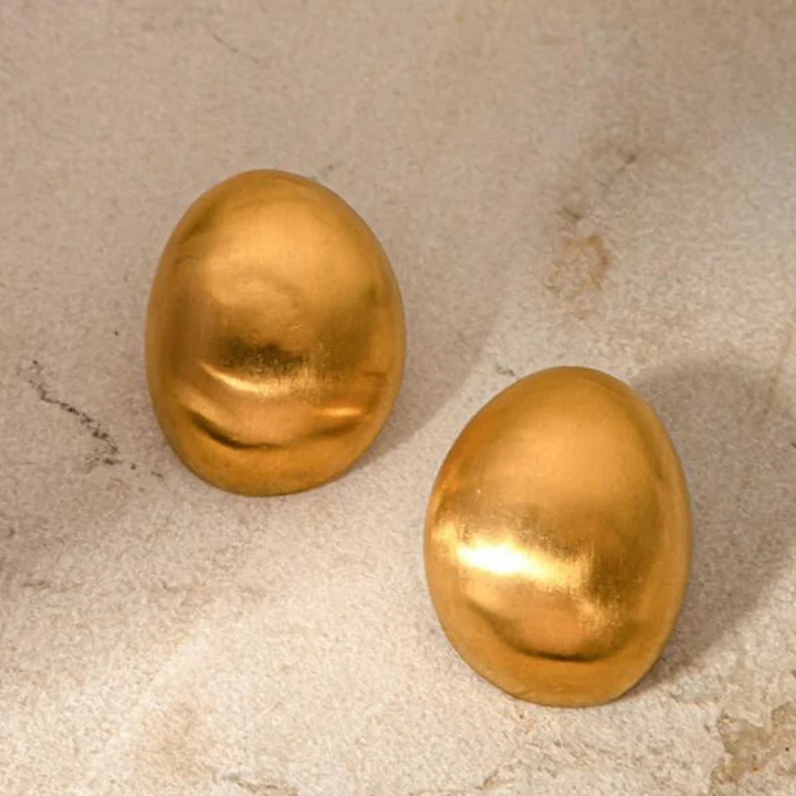 The Palermo Dome Stud Earrings