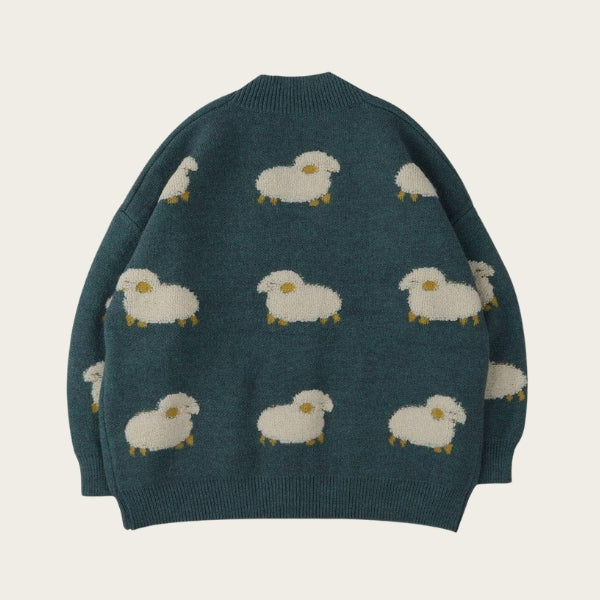 The Oslo Sheep Knit Cardigan