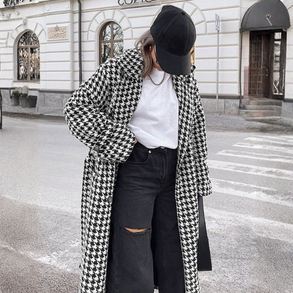The Kensington Houndstooth Coat