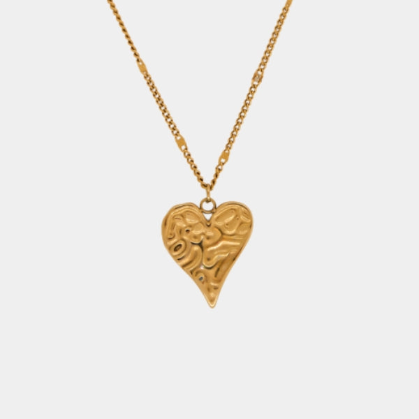 The Positano Gold Heart Necklace