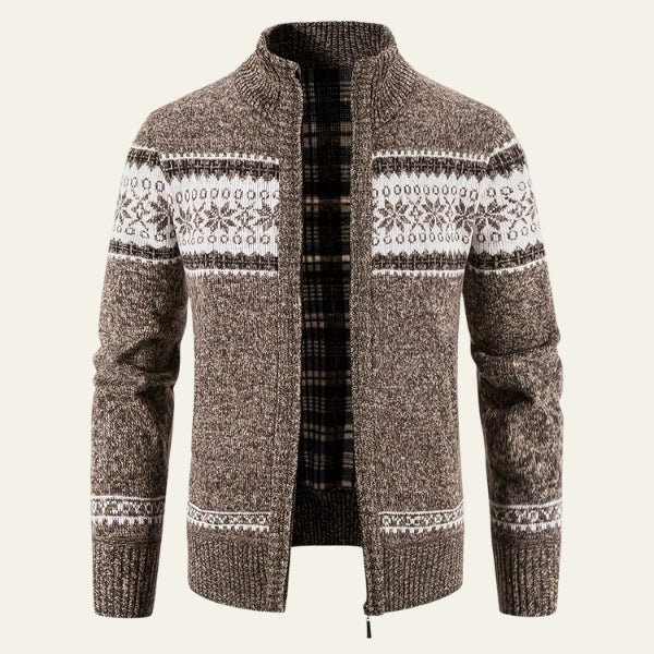 The Bergen Knit Zip Jacket