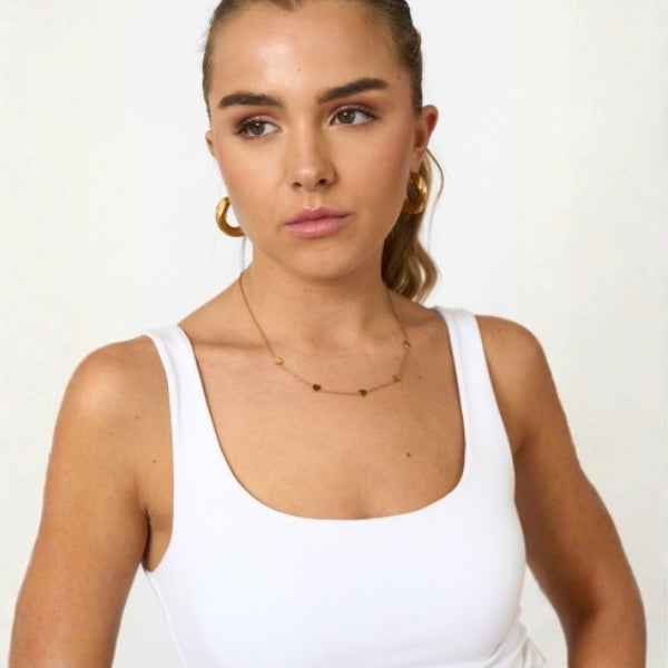 The Como Gold Heart Chain Necklace