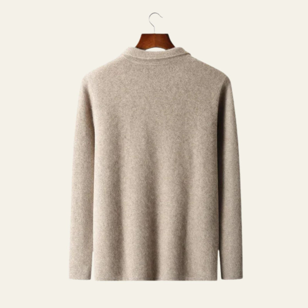 The Vienna Cashmere Zip Vest