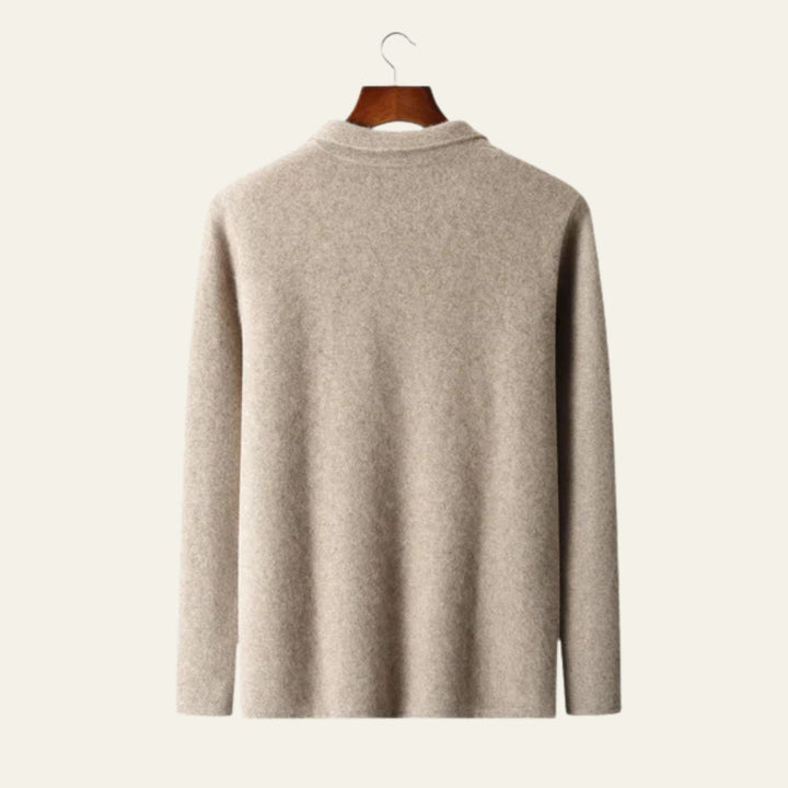The Vienna Cashmere Zip Vest