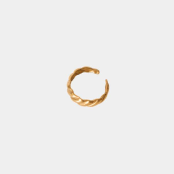 The Monaco Twisted Gold Ring