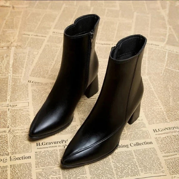 The Milan Leather Ankle Boot