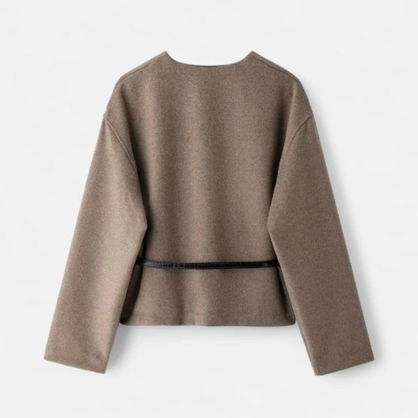 The Vienna Belted Wrap Jacket