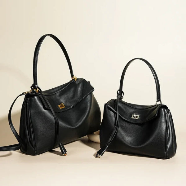 The Verona Leather Structured Handbag