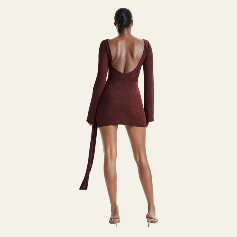 The Nice Draped Mini Dress