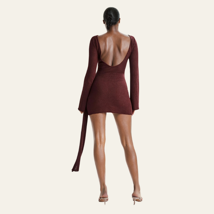 The Nice Draped Mini Dress