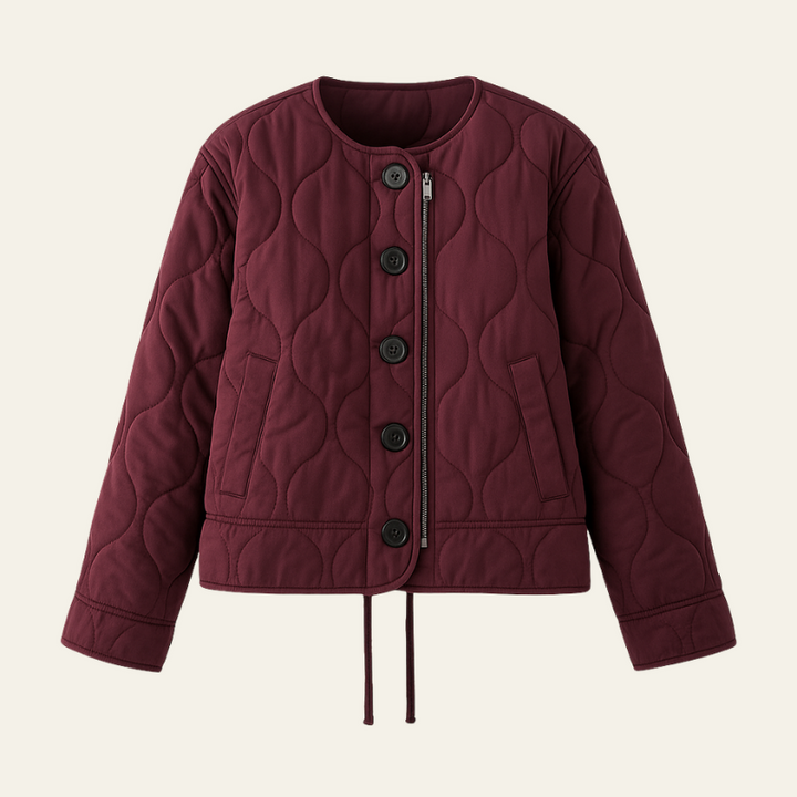 The Bordeaux Quilted Jacket