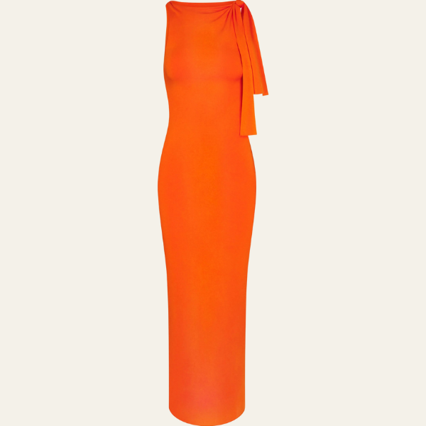 The Cannes Silk Evening Maxi Dress