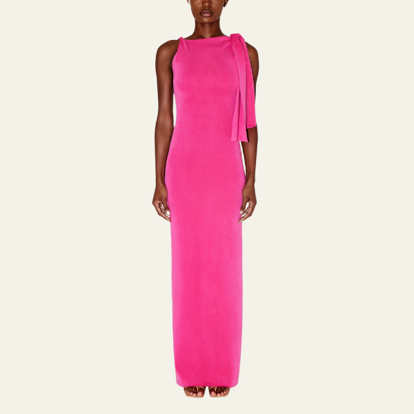 The Cannes Silk Evening Maxi Dress