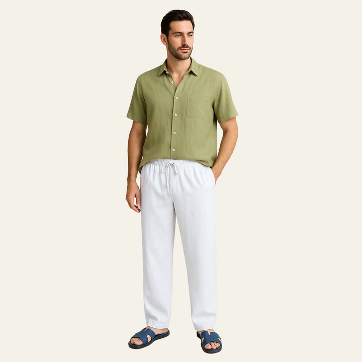 The Provençal Linen Set White