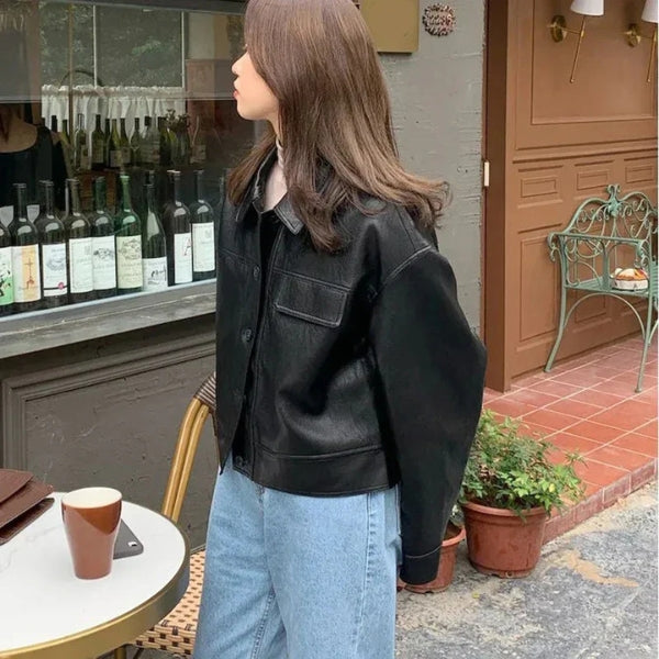 The Sienna Tan Leather Jacket