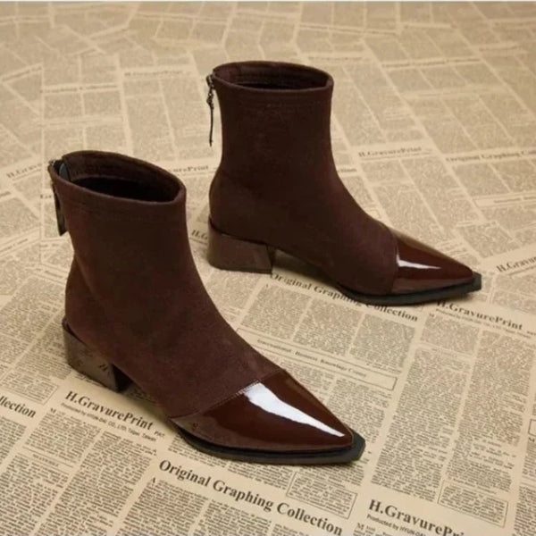The Vienna Two-Tone Ankle Boot