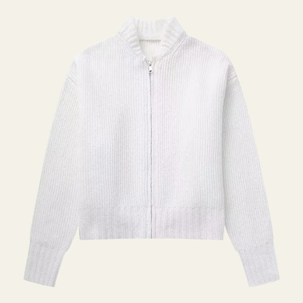 The Zurich Zip Knit Cardigan