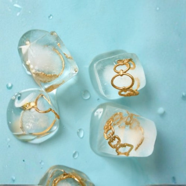 The Florence Linked Gold Ring