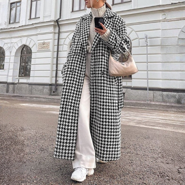 The Kensington Houndstooth Coat