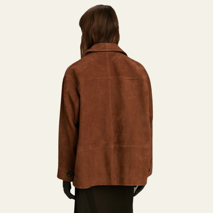 The Siena Suede Heritage Jacket