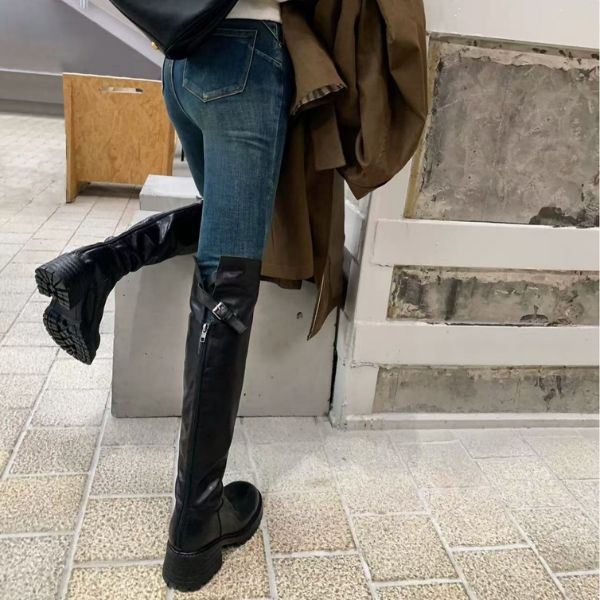 The Bellano Leather High Boot