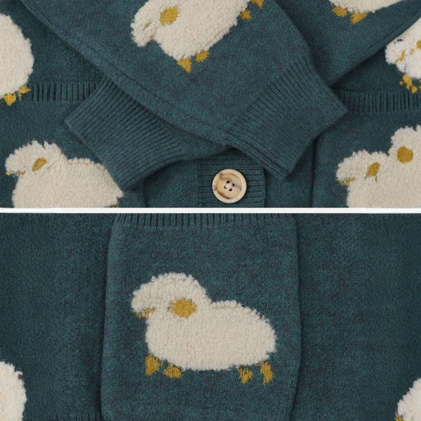 The Oslo Sheep Knit Cardigan