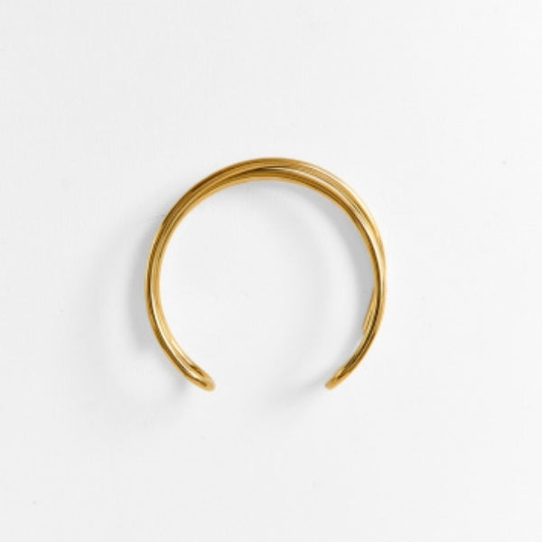 The Sorrento Twisted Gold Cuff