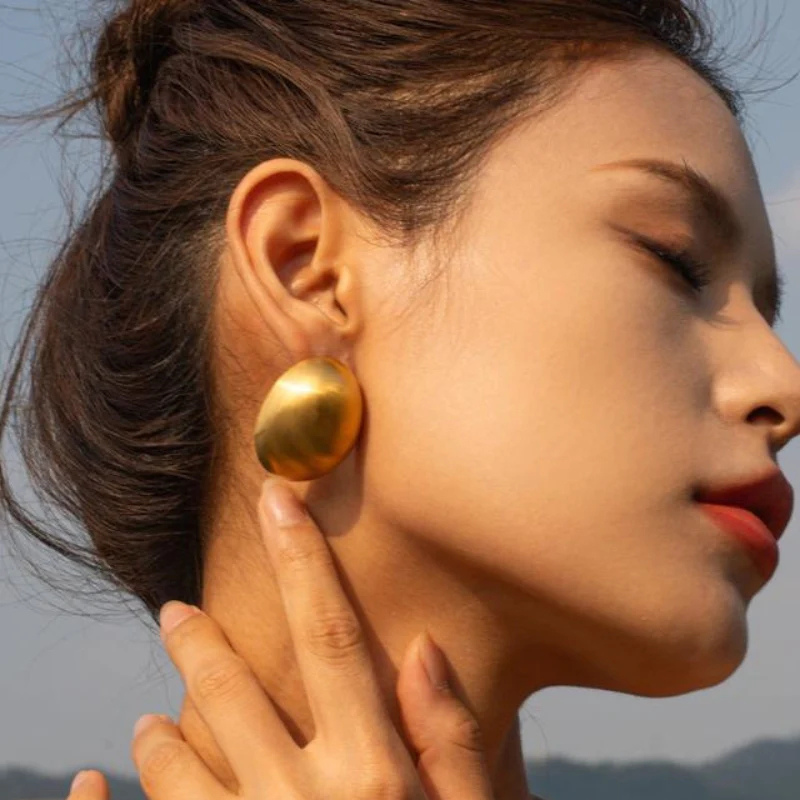 The Palermo Dome Stud Earrings