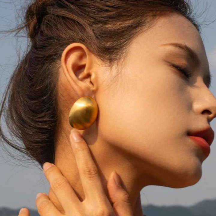 The Palermo Dome Stud Earrings