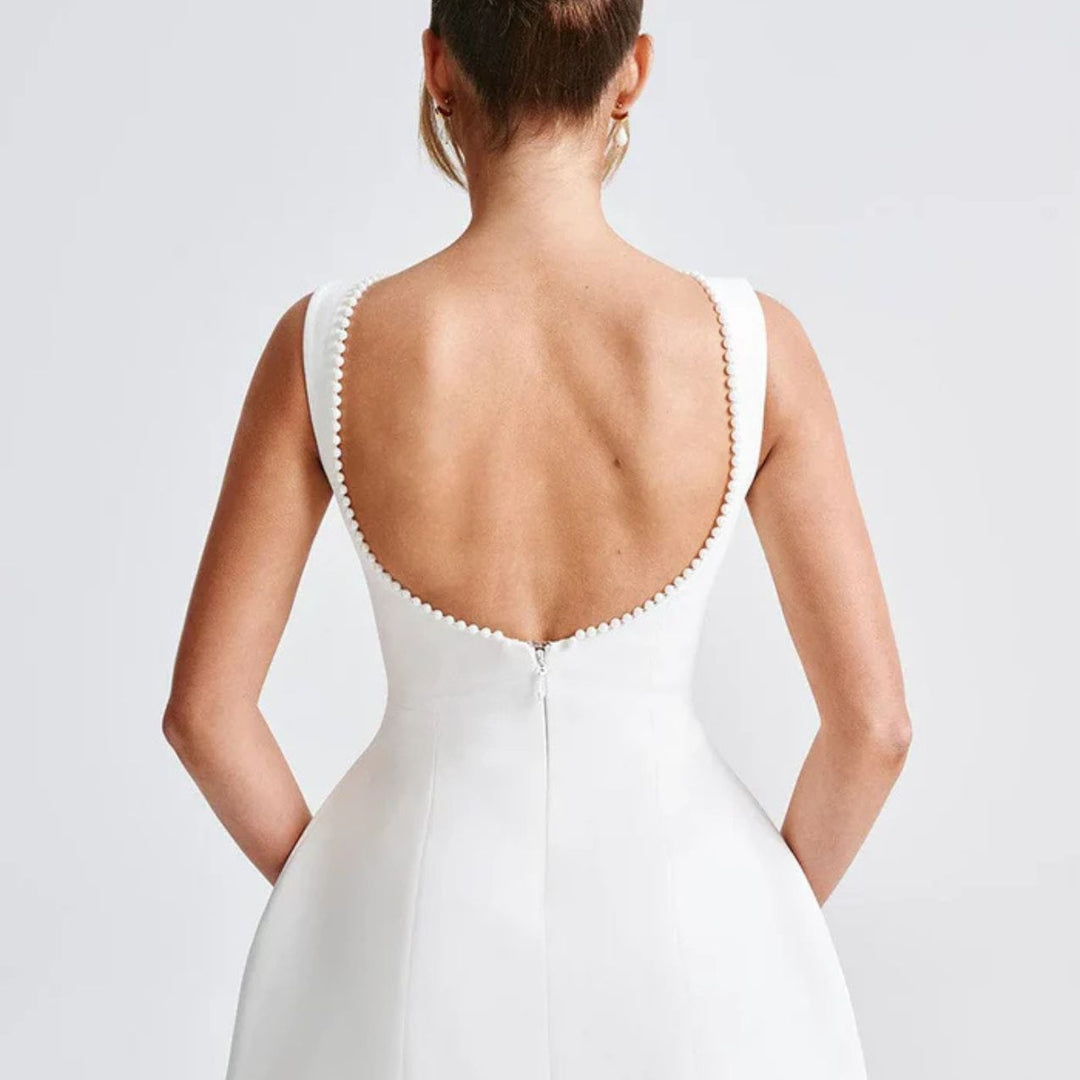 The Portia Pearl Mini Dress