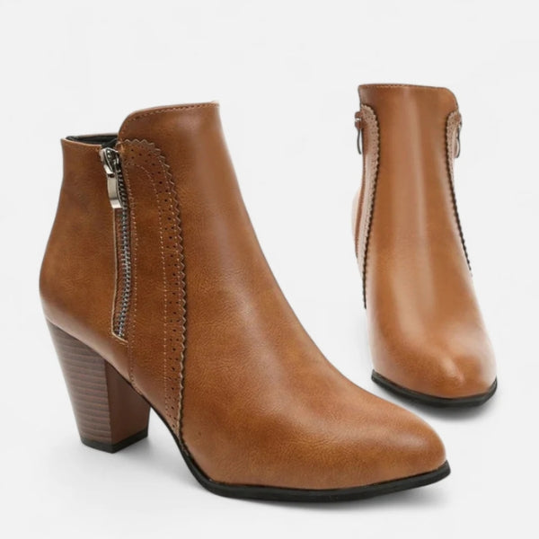 The Valencia Block Heel Boot