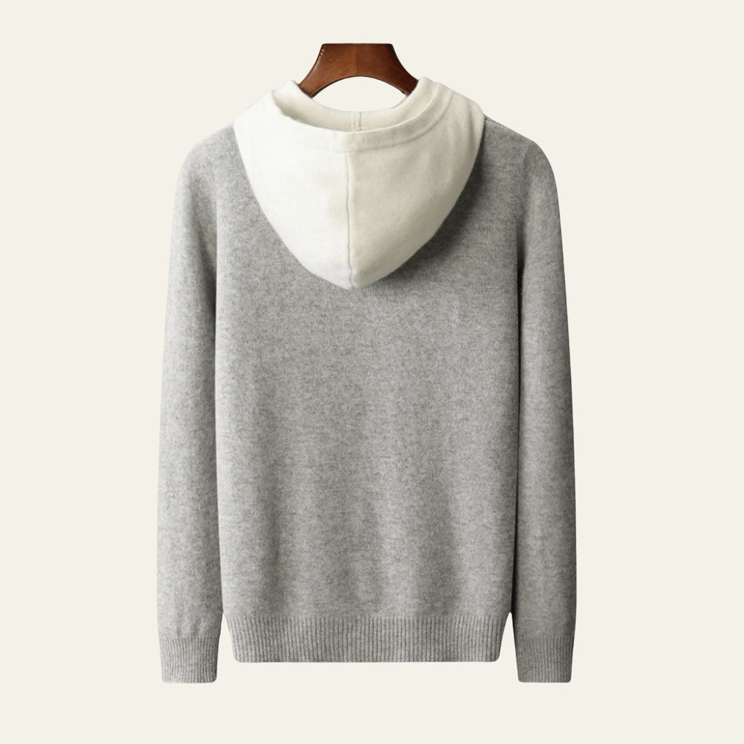 The Lucerne Merino Wool Pullover Hoodie