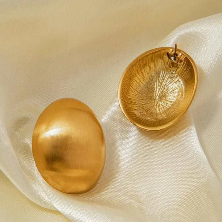 The Palermo Dome Stud Earrings