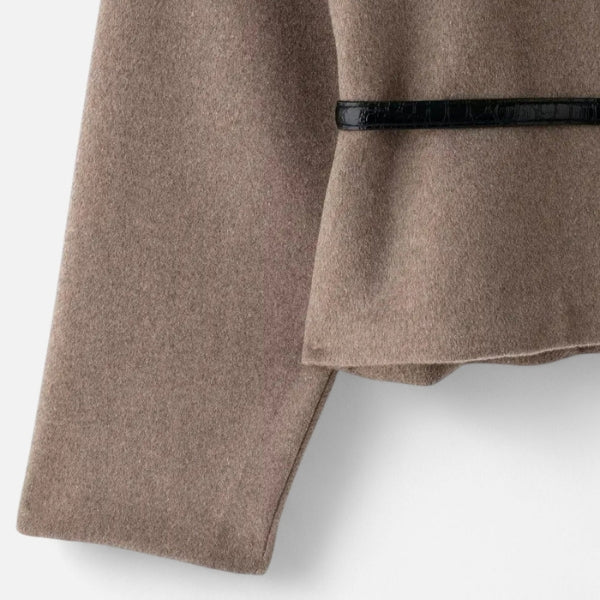 The Vienna Belted Wrap Jacket