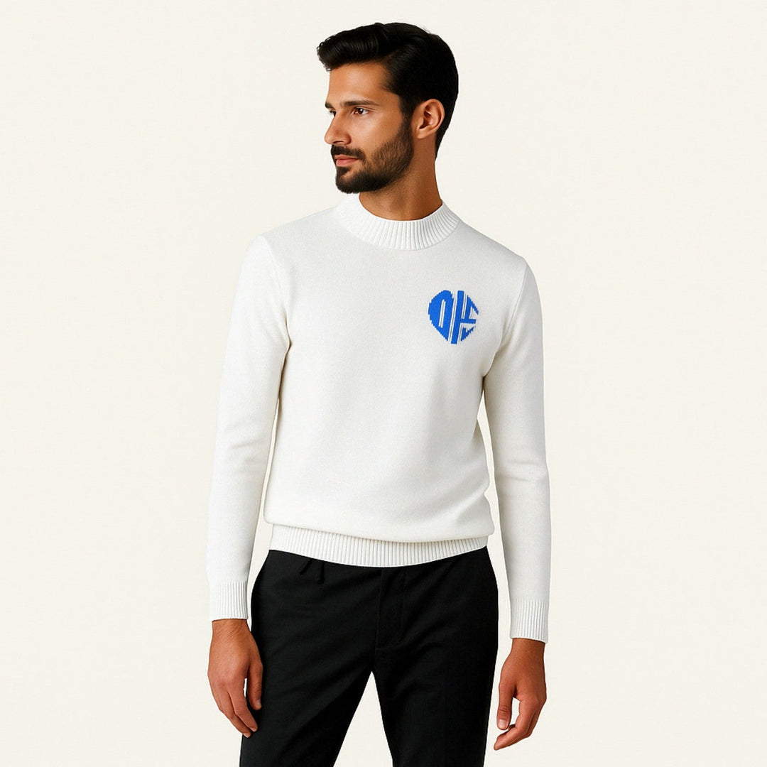 The Paris Cashmere Emblem Sweater