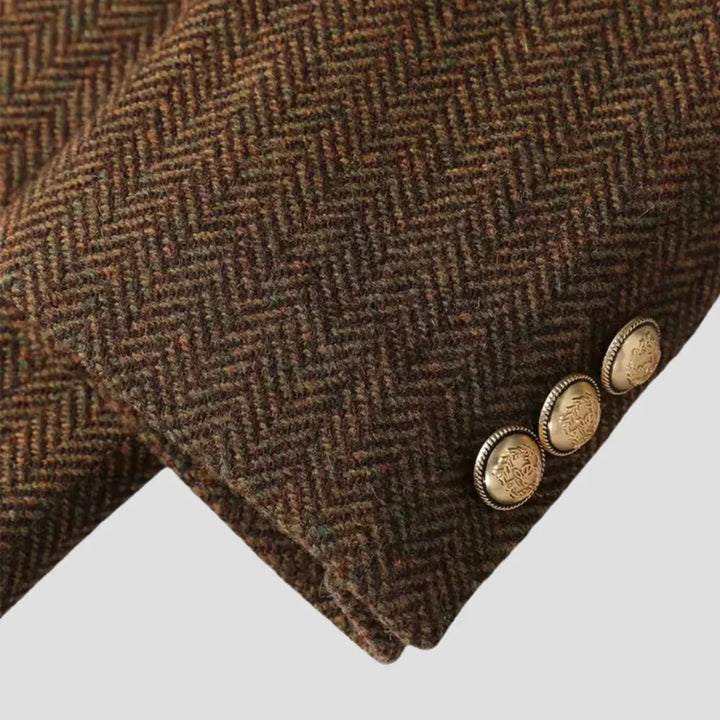 The Edinburgh Tweed Double-Breasted Blazer