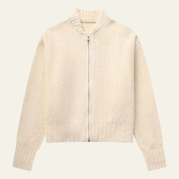 The Zurich Zip Knit Cardigan