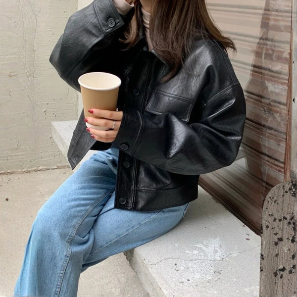 The Sienna Tan Leather Jacket