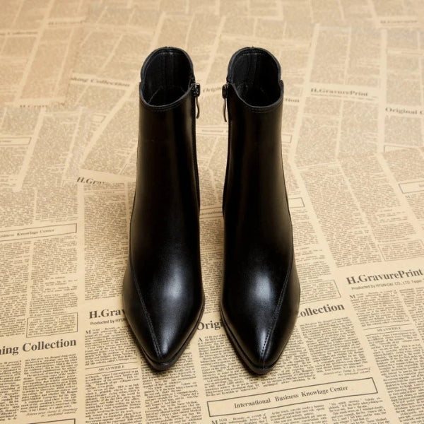The Milan Leather Ankle Boot
