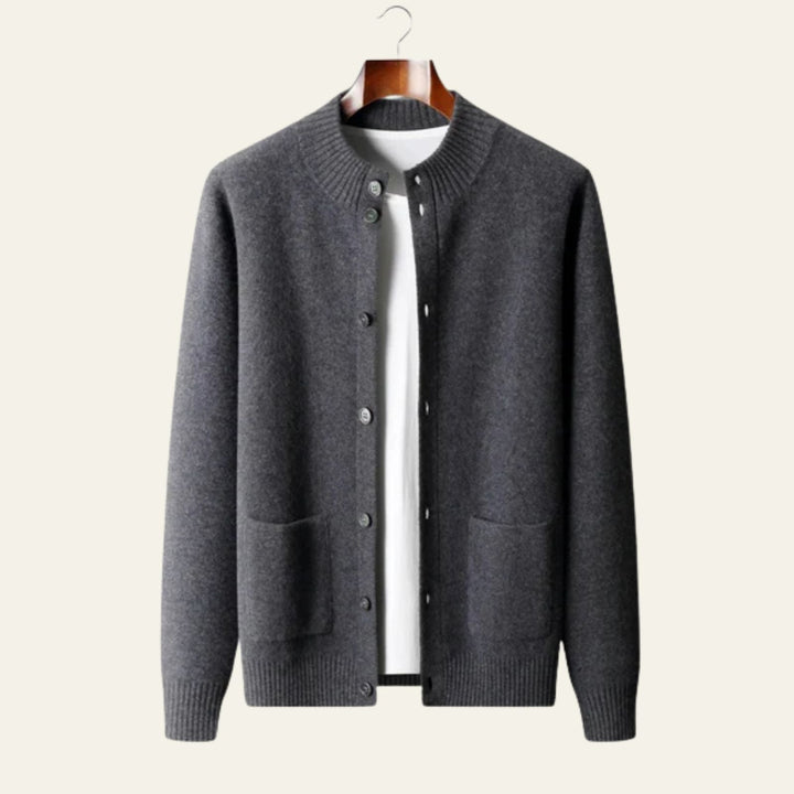 The Lucerne Cashmere Button Cardigan