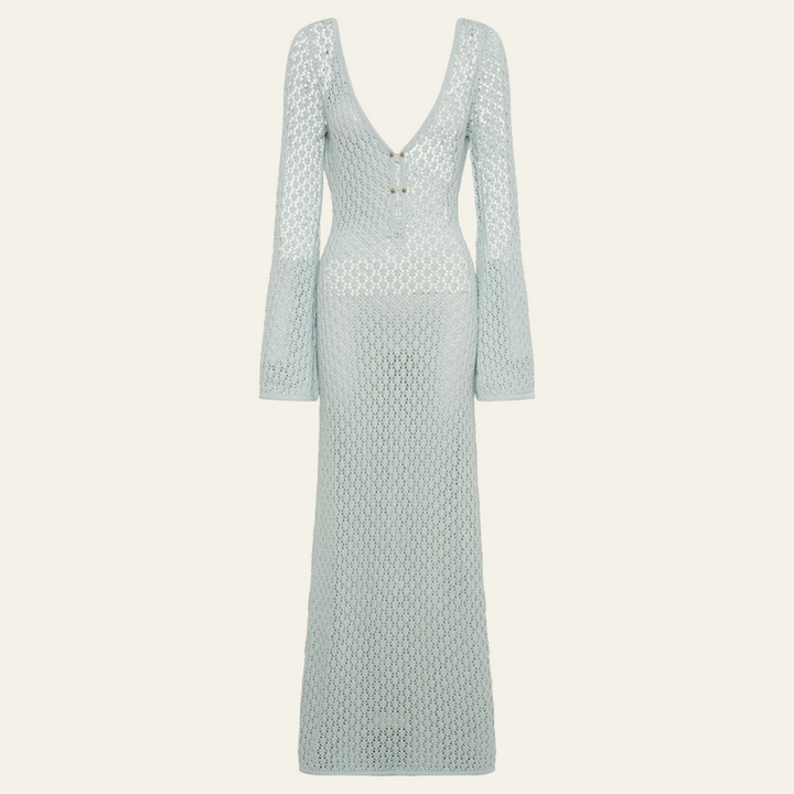 The St. Moritz Knit Beach Maxi Dress