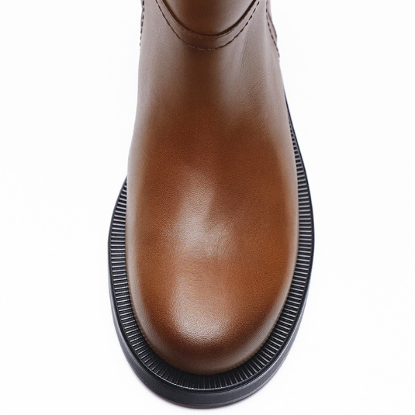 The Valencia Leather Knee Boot