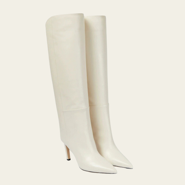 The Celine suede High Heel Boot