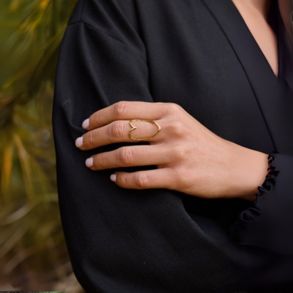 The Verona Open Heart Ring