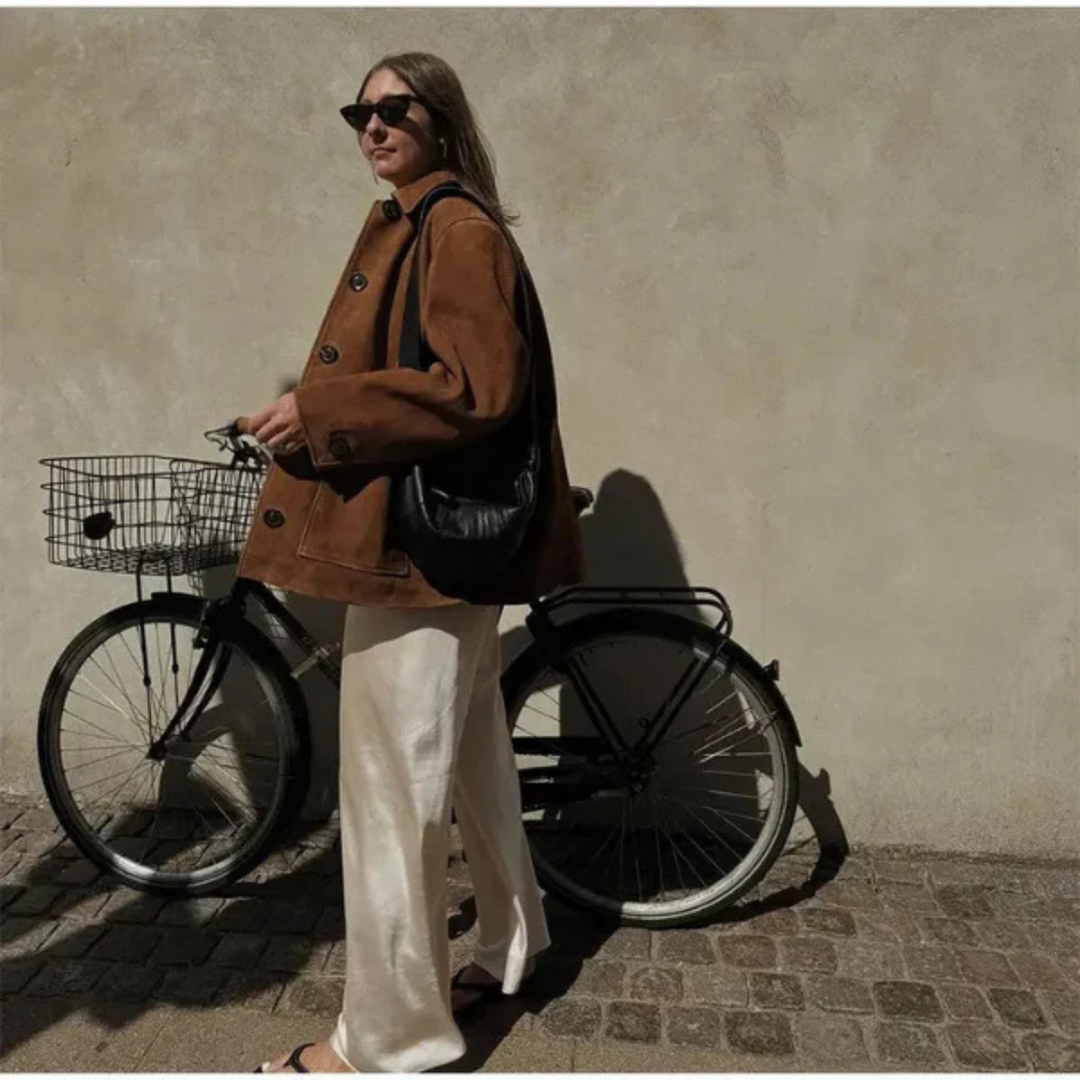 The Siena Suede Heritage Jacket