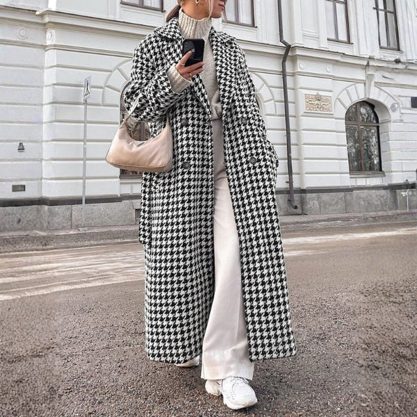 The Kensington Houndstooth Coat