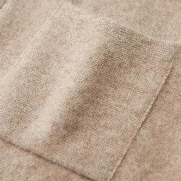 The Vienna Cashmere Zip Vest