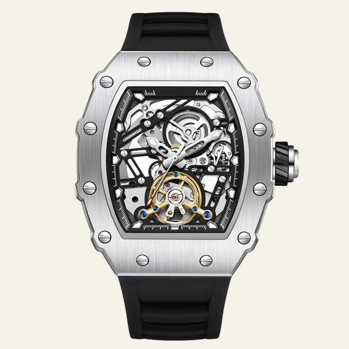 The Monaco Skeleton Automatic Watch