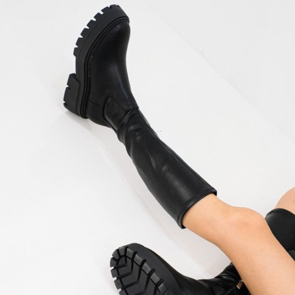 The Verona Leather Knee Boot