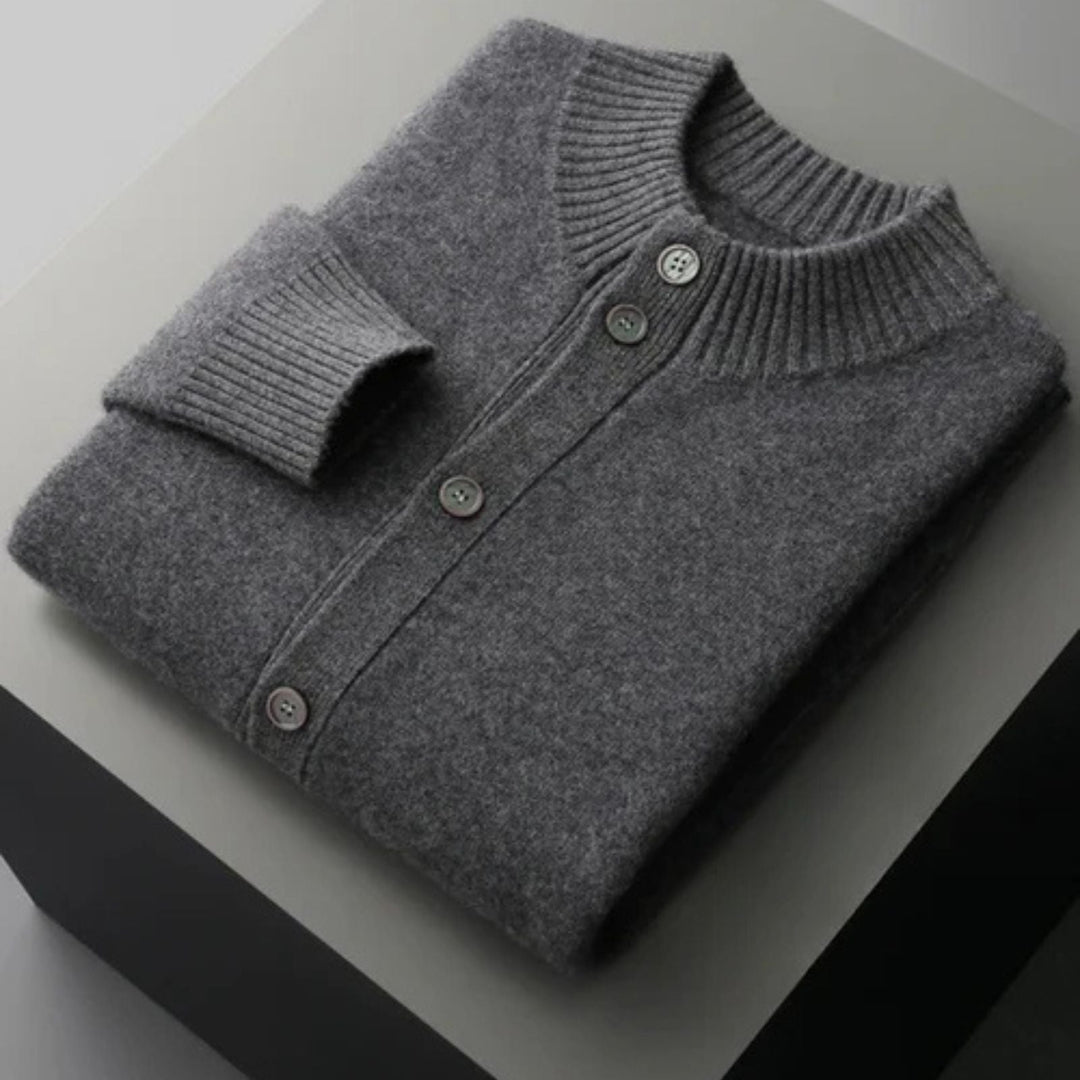 The Lucerne Cashmere Button Cardigan